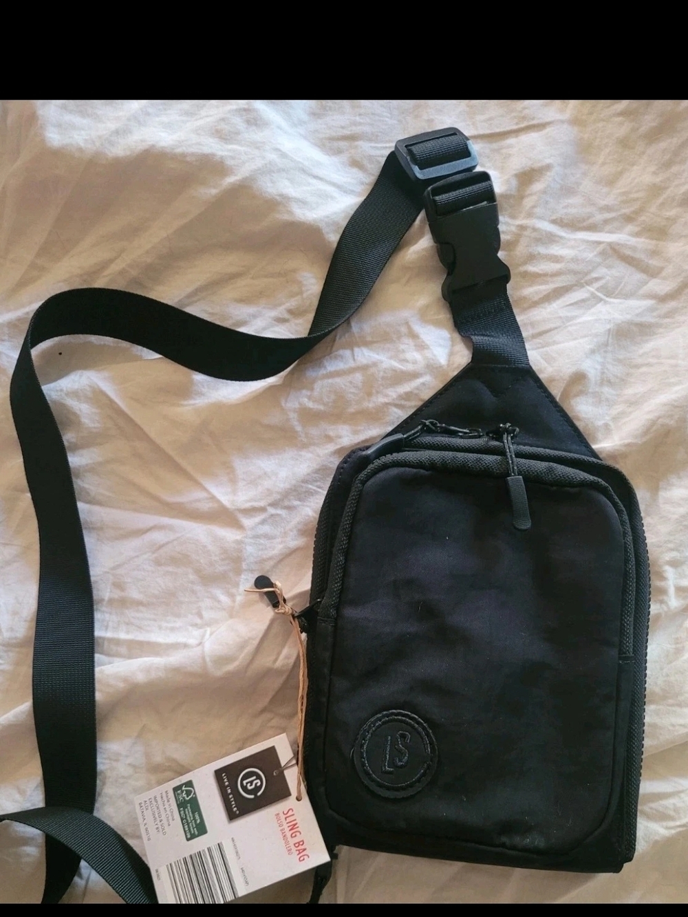 Black Sling Bag Brand New!